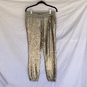 Sequined Joggers